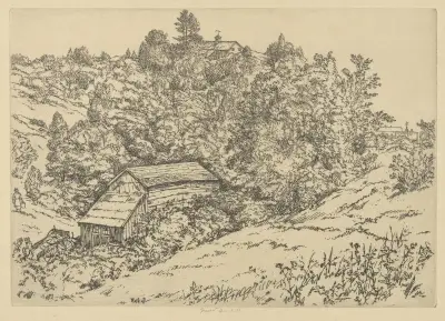 Hill Farm, Dromore av Ernest Haskell
