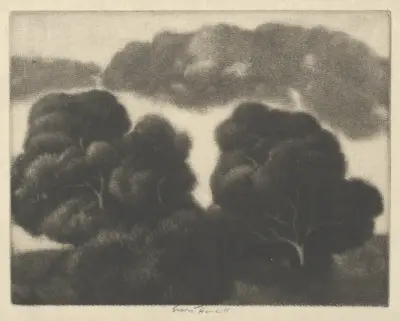 Hill of Oaks av Ernest Haskell