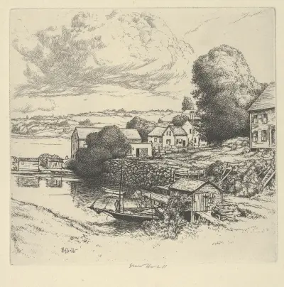 Idle Cove, Ernest Haskell