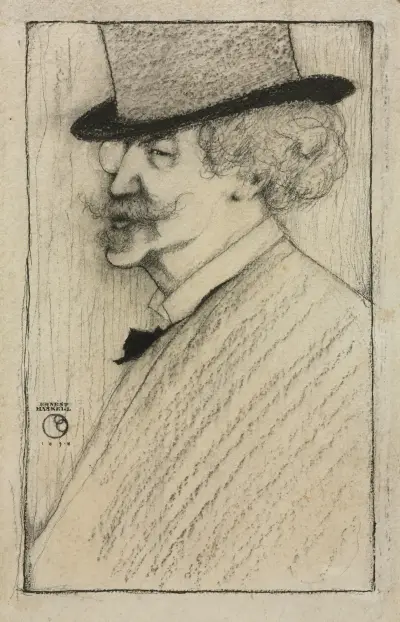 James McNeill Whistler av Ernest Haskell