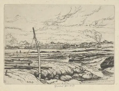 Long Island Marshes av Ernest Haskell