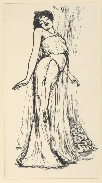Olga Nethersole von Ernest Haskell