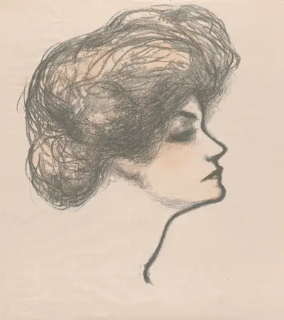 Profil ženy, Ernest Haskell