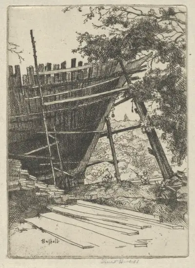 Ship’s Stem av Ernest Haskell