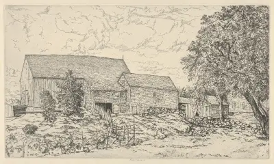 The Barn av Ernest Haskell
