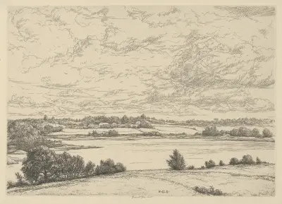 Snögården av Ernest Haskell
