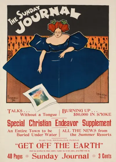 Sunday Journal, 1896 – Nr. 1, Ernest Haskell