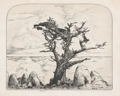 Witch and her Guardians av Ernest Haskell