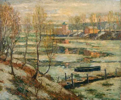 Led v řece, Ernest Lawson