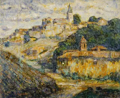 Twilight in Spain av Ernest Lawson