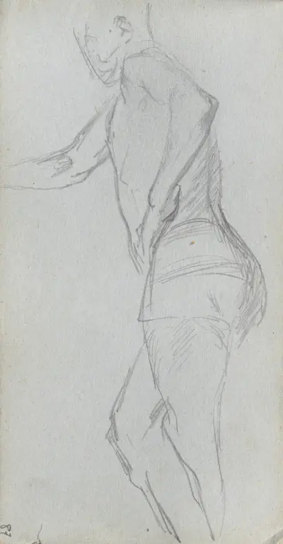 Figurstudie 2 von Ernest Meissonier