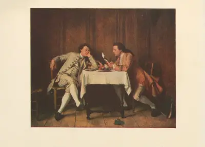 La Confidence av Ernest Meissonier