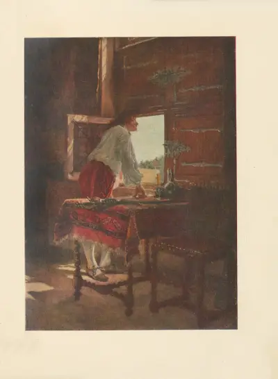 Väntan av Ernest Meissonier