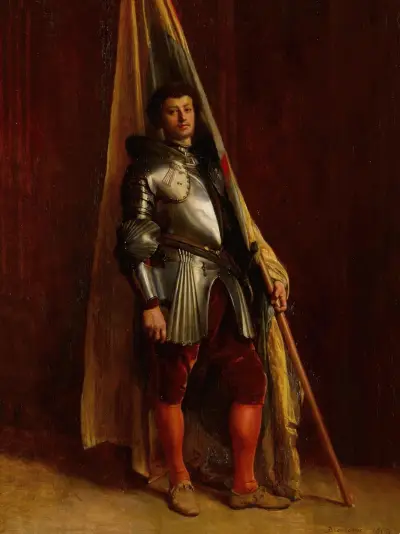 Fanbäraren av Ernest Meissonier