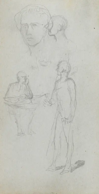Multiple Figures av Ernest Meissonier