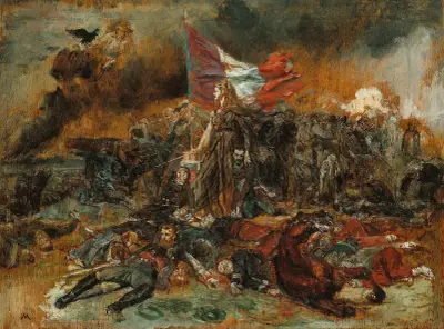 Paris försvar av Ernest Meissonier