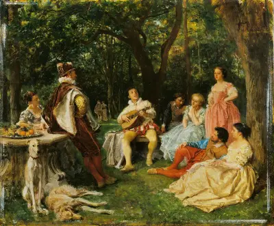 Konserten av Ernest Meissonier