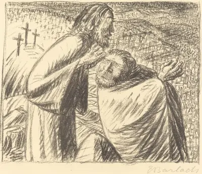 Anno Domini MCMXVI Post Christum Natum av Ernst Barlach