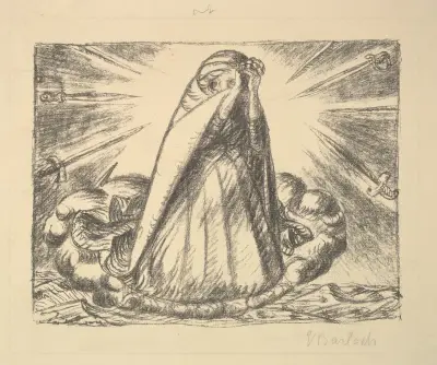 Dona Nobis Pacem (Give Us Peace) av Ernst Barlach