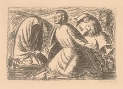 Hope and Despair II av Ernst Barlach