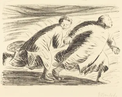 The Fugitives av Ernst Barlach