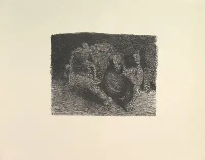 The Suspicious Elf (Verzweifelter Alb) av Ernst Barlach