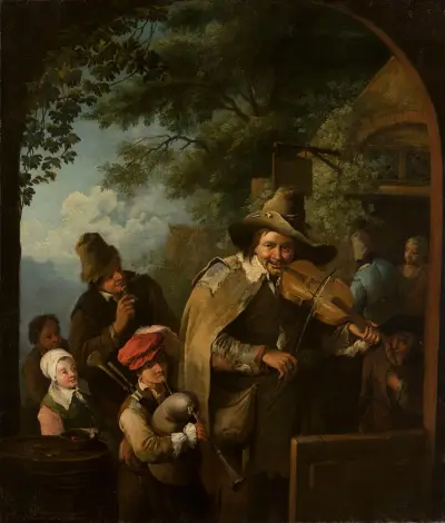 Musikanter av Christian Wilhelm Ernst Dietrich