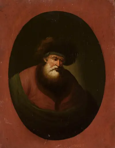 Starý muž se zelenou látkou, Christian Wilhelm Ernst Dietrich