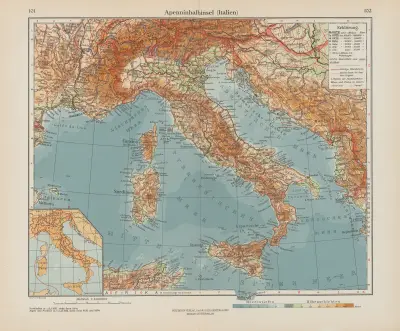 Apenninhalbinsel (Italien) av Ernst Friedrich