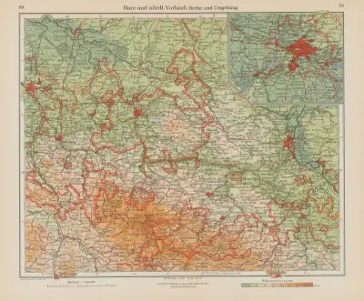 Harz und nordli. Vorland, Berlin und Umgebung av Ernst Friedrich