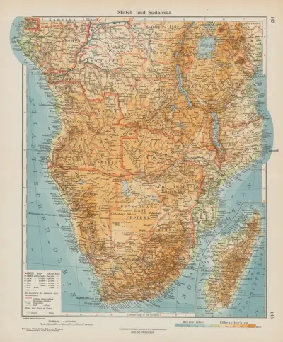 Mittel- und Sudafrika av Ernst Friedrich