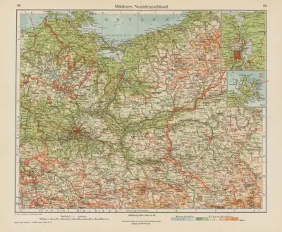 Mittleres Norddeutschland av Ernst Friedrich