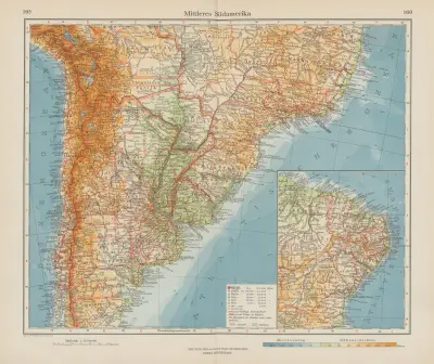 Mittleres Sudamerika av Ernst Friedrich