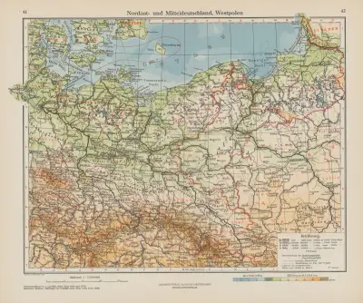 Nordost- und Mitteldeutschland, Westpolen av Ernst Friedrich
