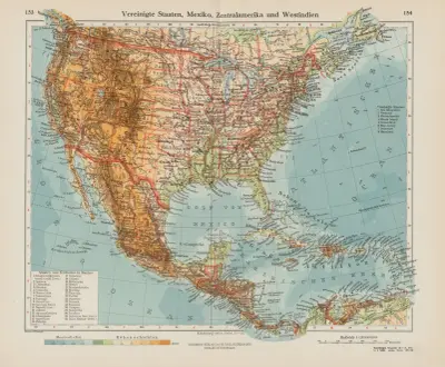Vereinigte Staaten, Mexiko, Zentralamerika und Westindien av Ernst Friedrich