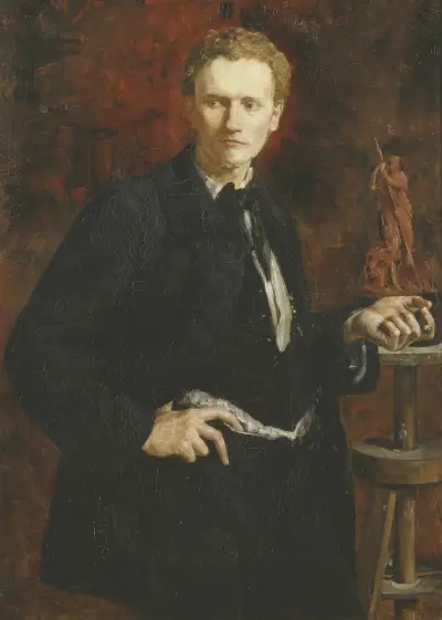 Allan Österlind, konstnären av Ernst Josephson
