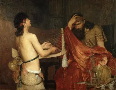 David och Saul av Ernst Josephson