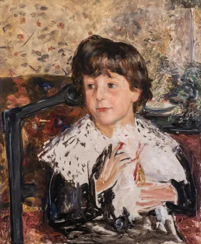 Edvard Heyman som pojke av Ernst Josephson