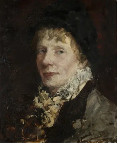 Porträtt av Anna Nordgren av Ernst Josephson