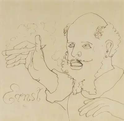 Självporträtt av Ernst Josephson