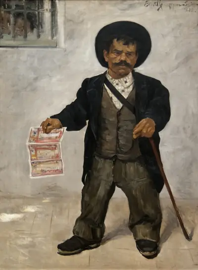 Spansk dvärg av Ernst Josephson