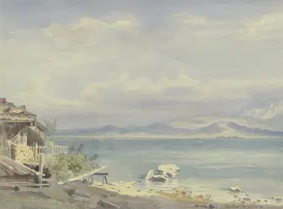 Frauenchiemsee, 1876 – Nr. 1 von Friedrich Ernst Morgenstern