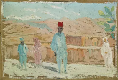 Algeriska infödda av Ernst Schiess
