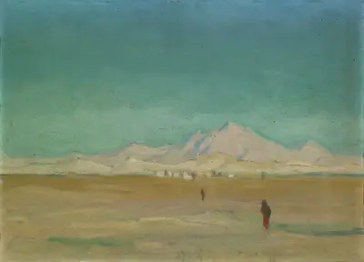 Algerisk landskap av Ernst Schiess