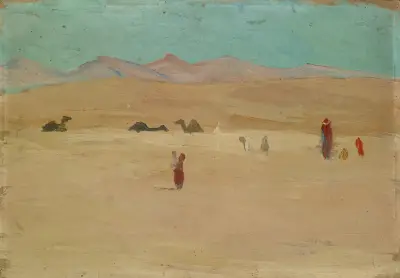 Caravan av Ernst Schiess