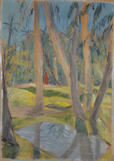 Palmenhain av Ernst Schiess