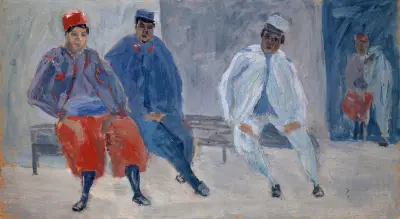 Zouaves av Ernst Schiess