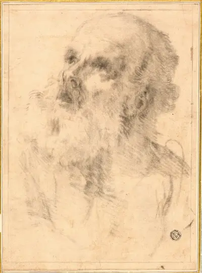 Bildnis eines alten Mannes von Bartolomé Estebán Murillo