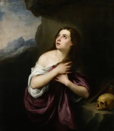 Penitent Magdelene av Bartolomé Estebán Murillo