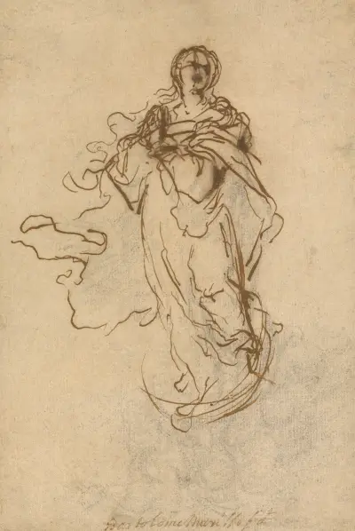 The Immaculate Conception, 1675 av Bartolomé Estebán Murillo